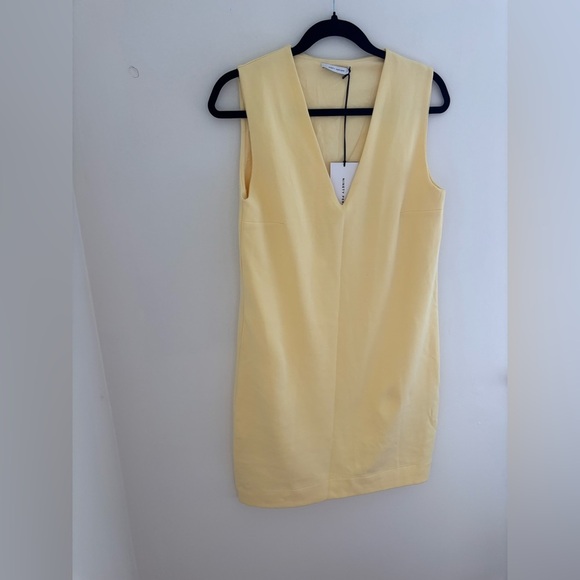 Ninety Percent Piper Butter Yellow Organic Cotton Interlock Dress NWT - Picture 7 of 13